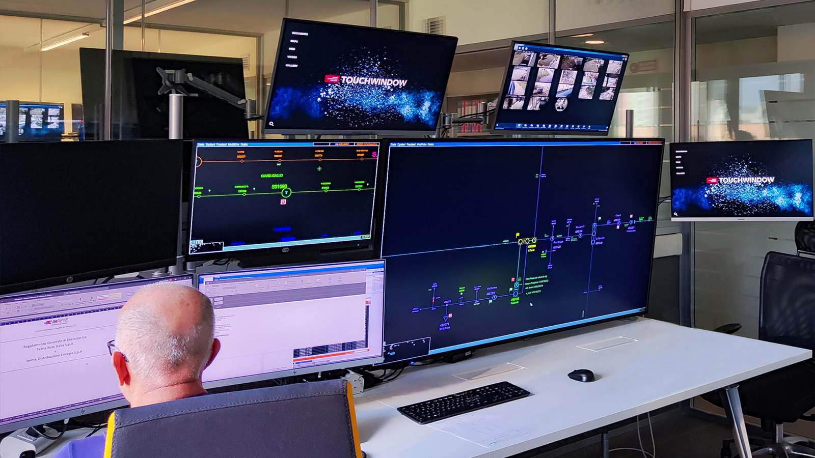 Touchwindow - Control Room & Operation Room: la nuova generazione delle Sale Controllo