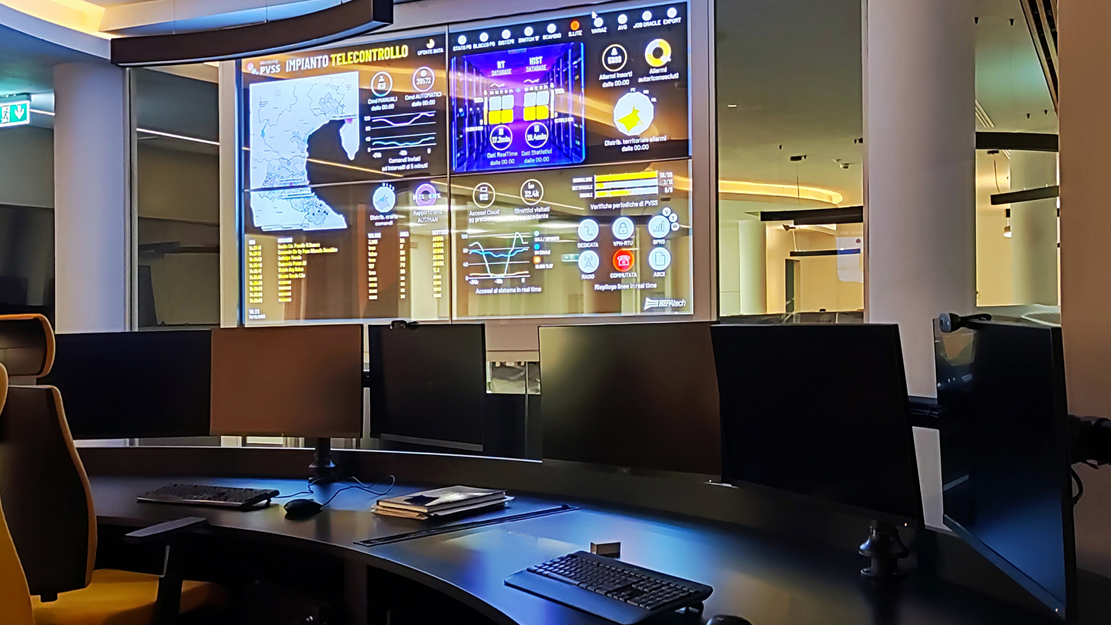 Touchwindow - Control Room & Operation Room: la nuova generazione delle Sale Controllo