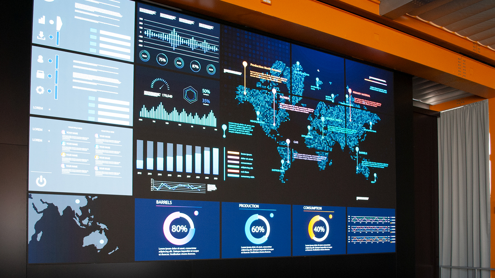 Touchwindow - Control Room & Operation Room: a new generation