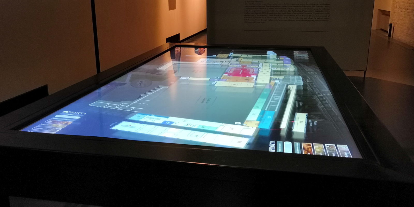 Touchwindow - Museo multimediale: una nuova dimensione per l’arte