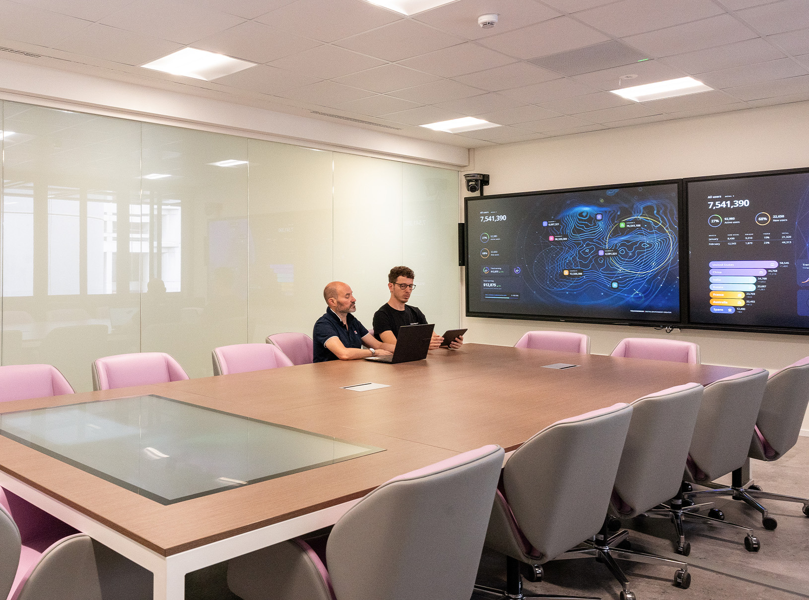 Touchwindow - A Data-Driven Decision Room to Strengthen the Role of Data Valley in the Region